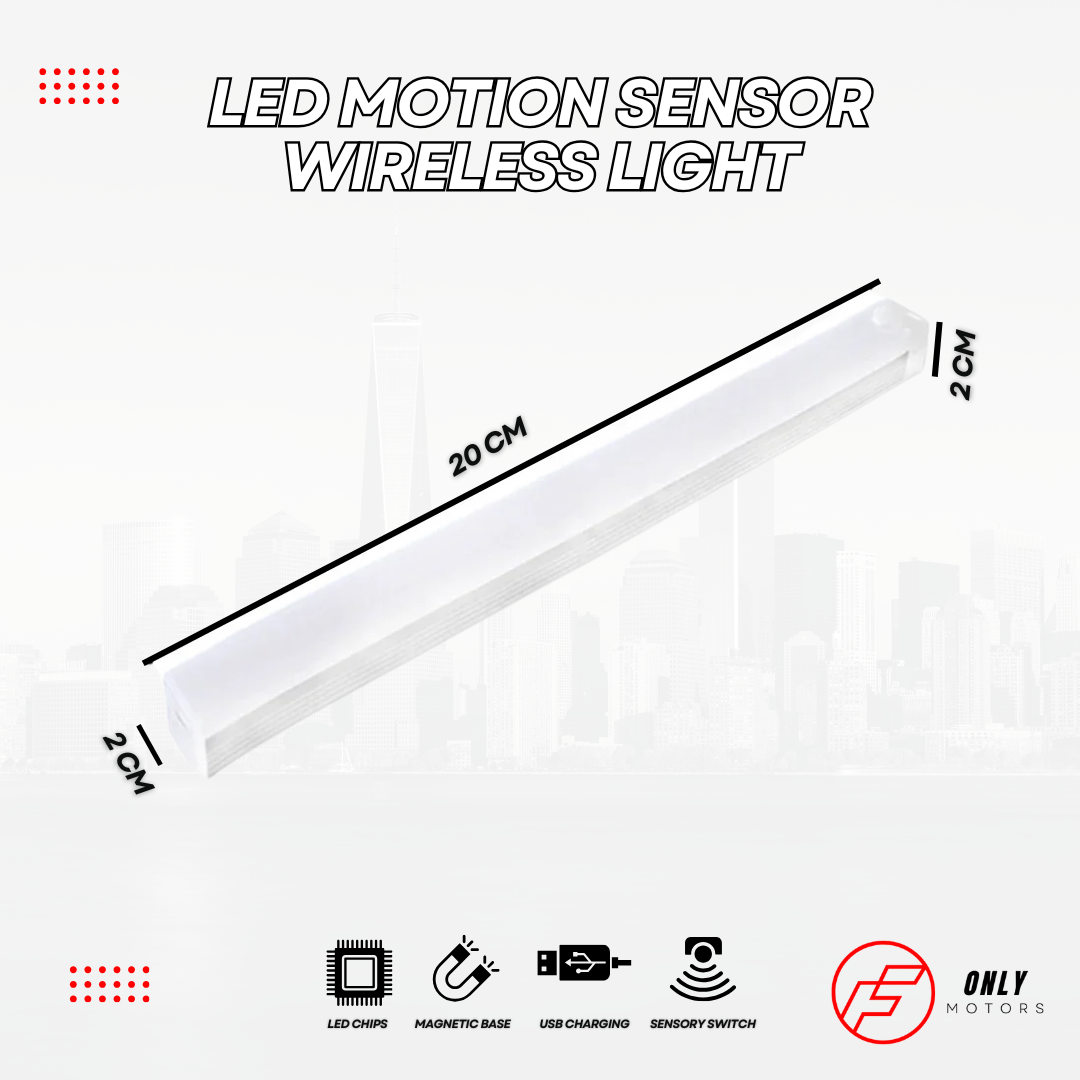 LED Motion Sensor Wireless Light